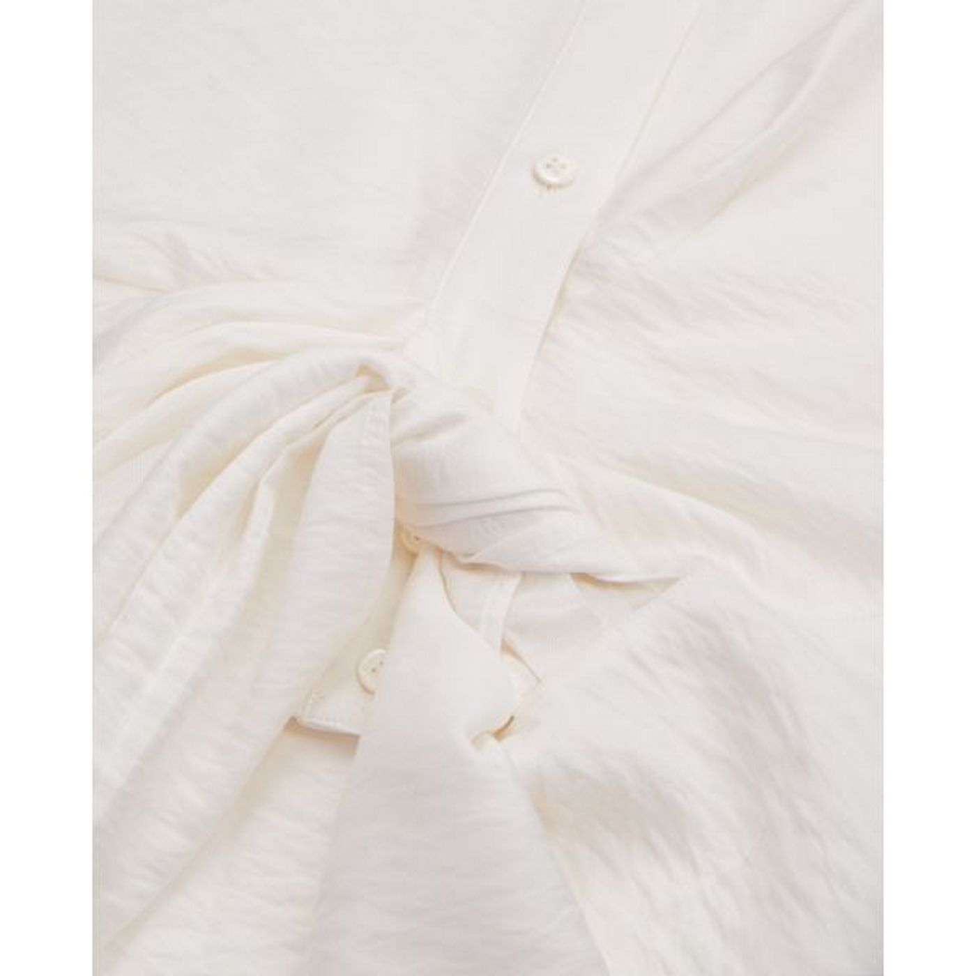 The Kooples - Chemise Manches Longues Nouee Drapee - Femme