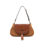 Chloe' Marcie Shoulder Bag - Brown - Femme