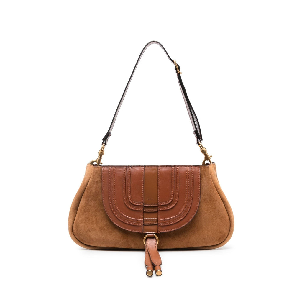 Chloe' Marcie Shoulder Bag - Brown - Femme