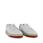 Baskets Saint Laurent Leather - White - Homme