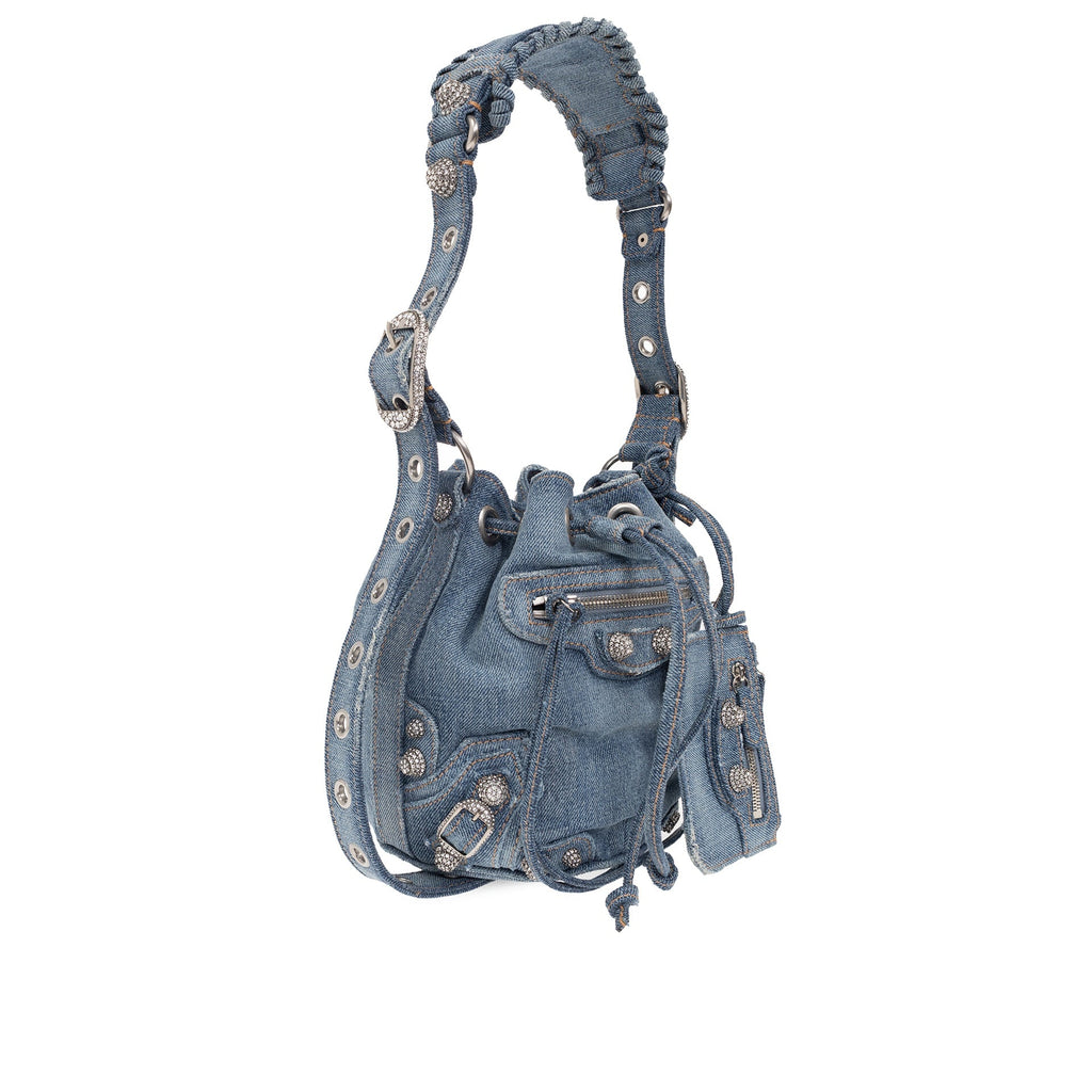 Balenciaga Le Cagole Xs Bag - Blue - Femme