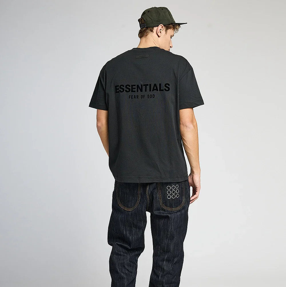 T-Shirt Essentials Stretch Limo - Noir - Mixte
