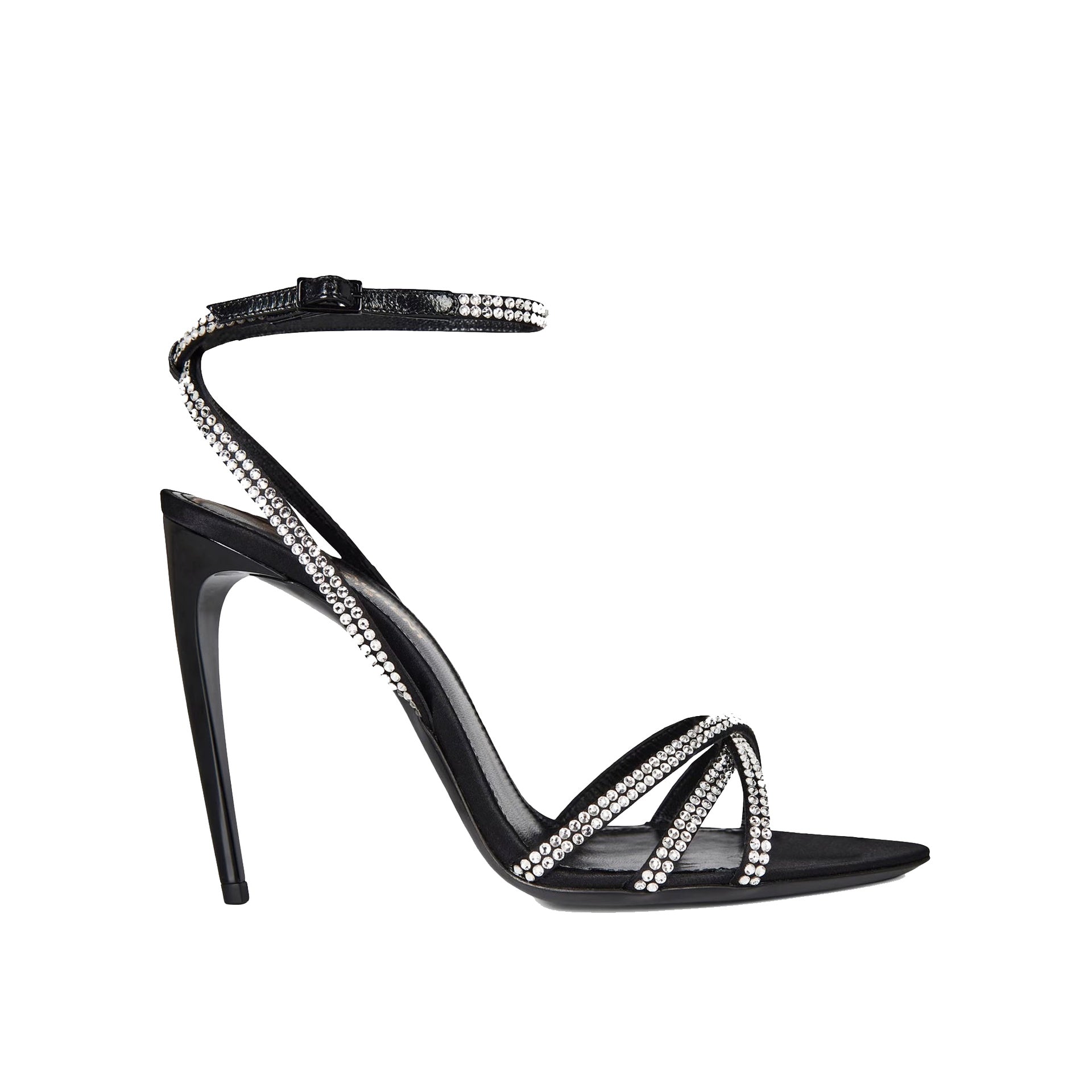 Sandales Saint Laurent Ava - Black - Femme
