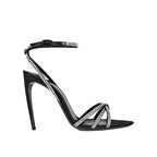 Saint Laurent Ava Sandals - Black - Femme