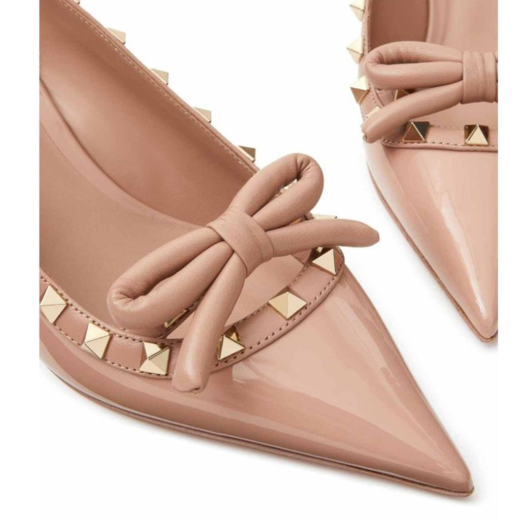 Escarpins Valentino Garavani Leather Slingback - Nude - Femme
