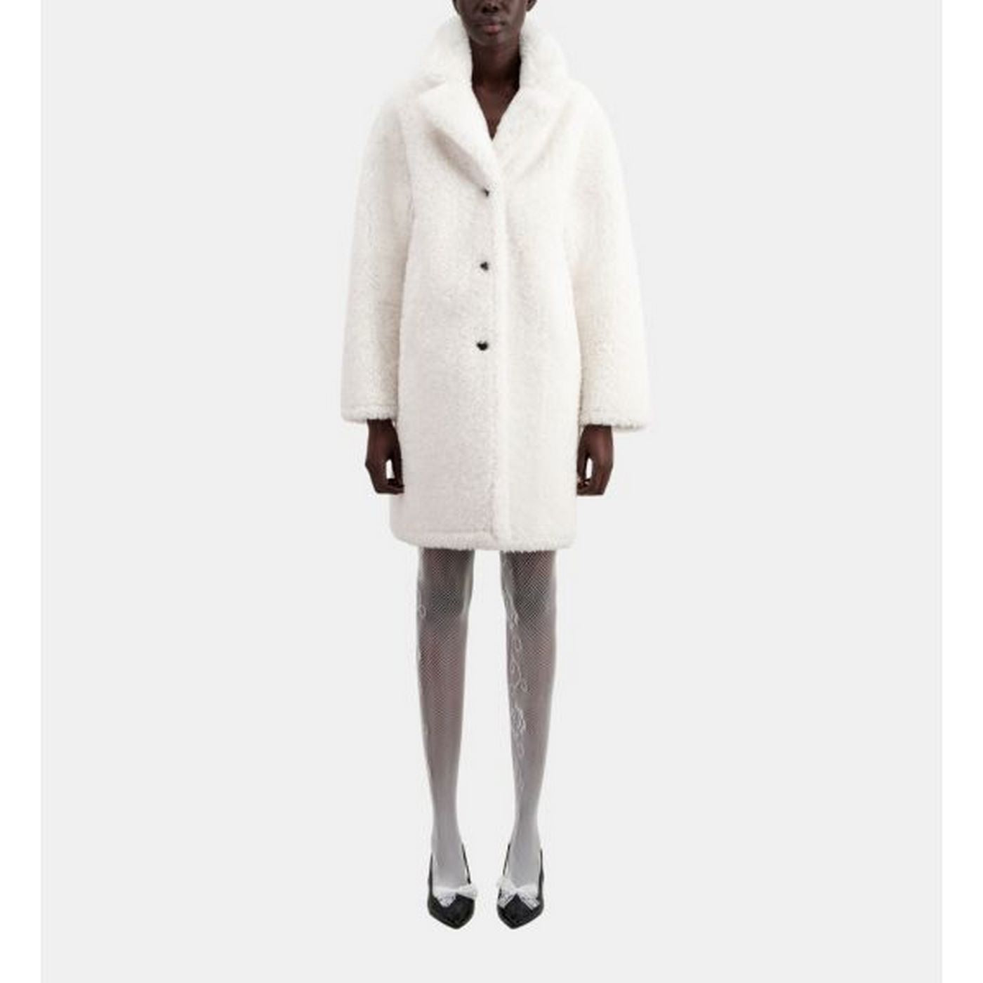 The Kooples - Manteau - Écru - Femme