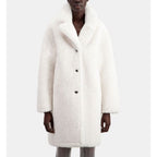 The Kooples - Manteau - Écru - Femme