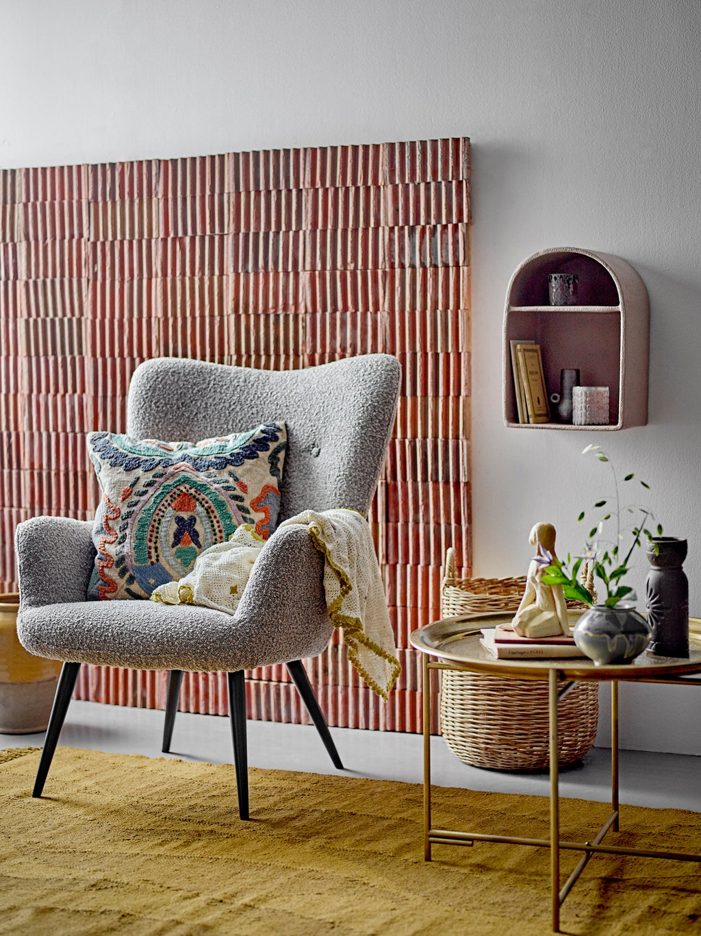 Zola - Tapis - Marron - Laine