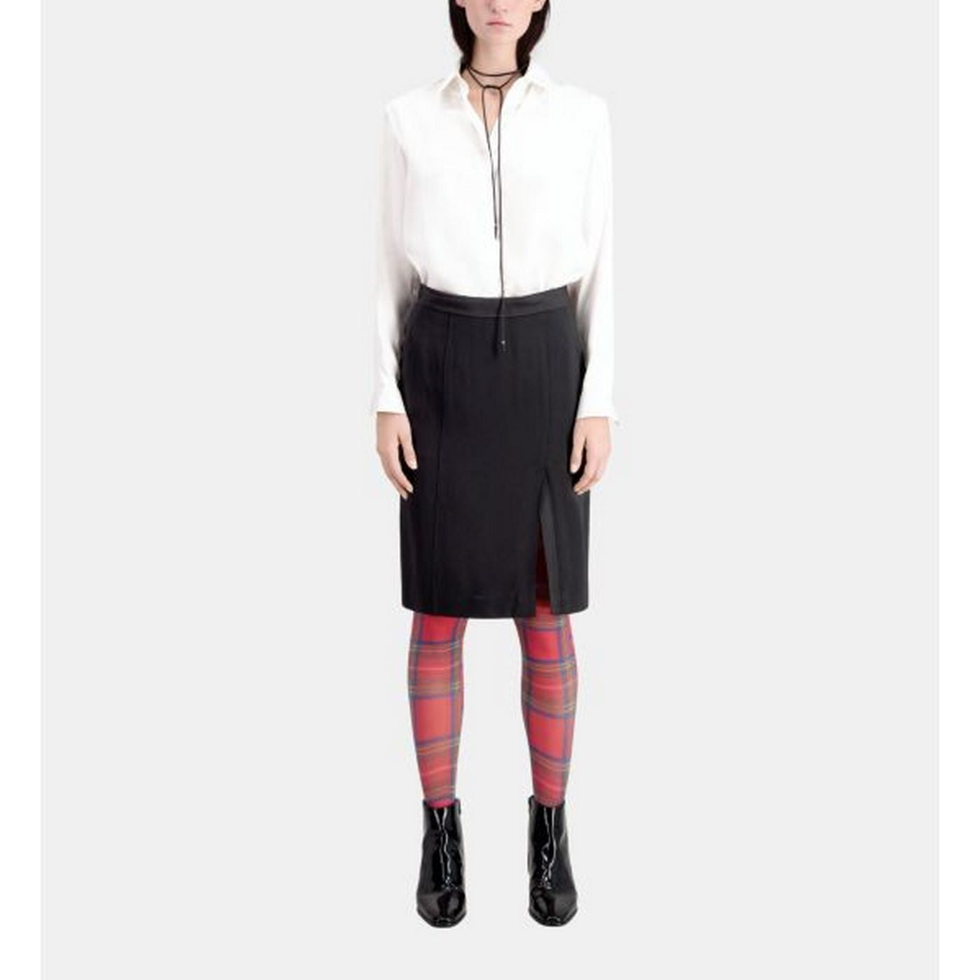 The Kooples - Jupe Droite - Noir - Femme