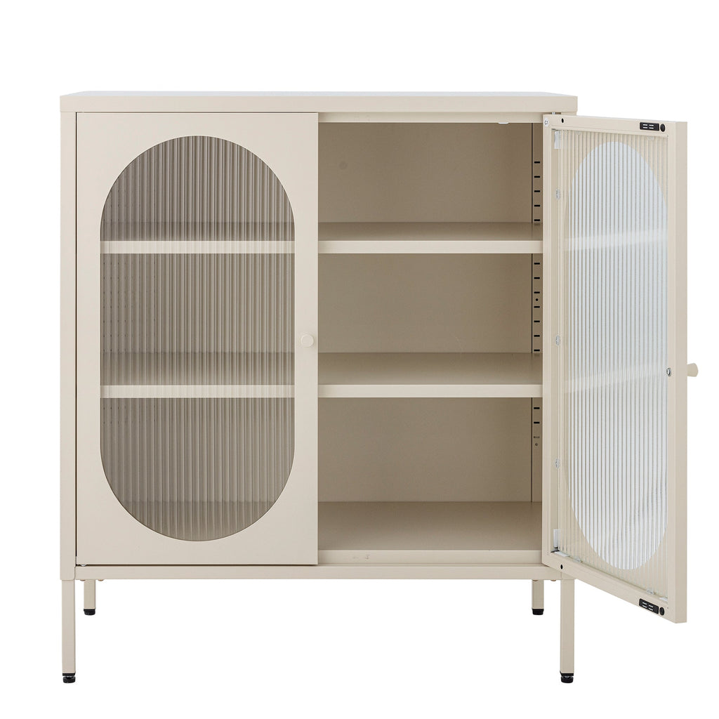 Salvo - Meuble De Rangement - Naturel - Métal