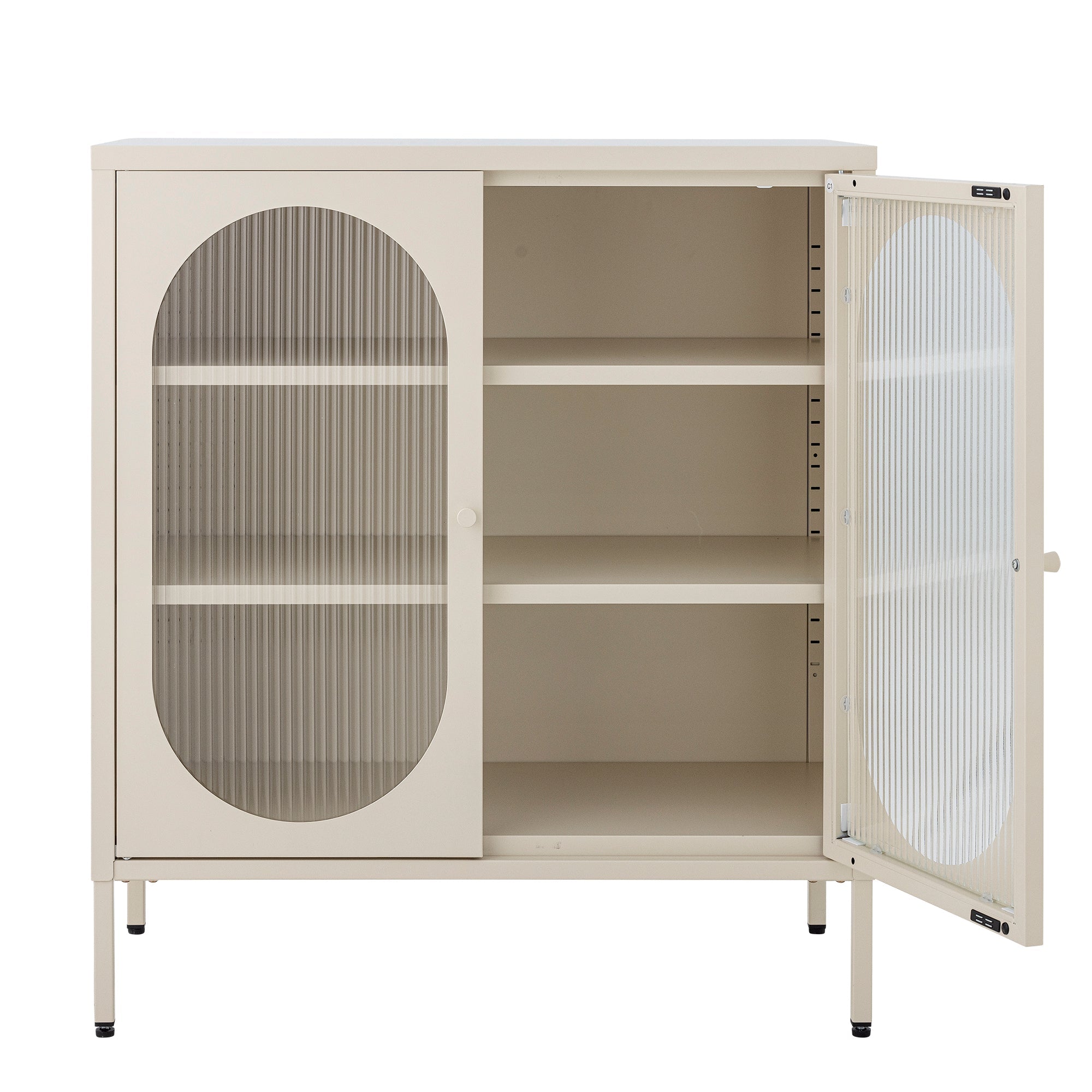 Salvo - Meuble De Rangement - Naturel - Métal