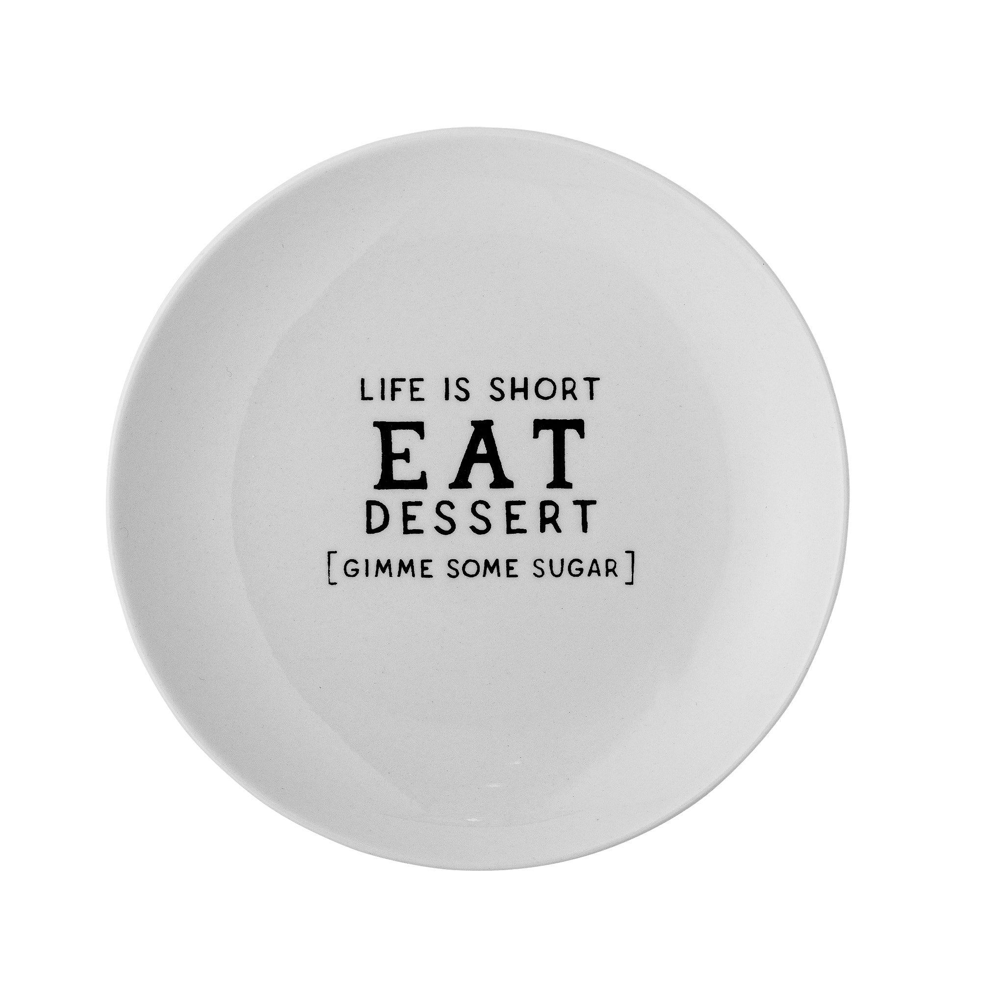 Wendy - Assiette - Blanc - Grès