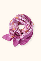 Foulard Lalavida "Marguerite" - Fuchsia