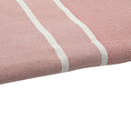Fouta Chevrons - Rose Poudré
