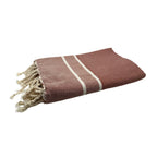 Fouta Chevrons - Terracotta