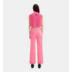 The Kooples - Pantalon En Velours - Rose - Femme