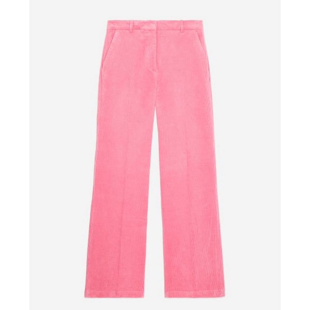The Kooples - Pantalon En Velours - Rose - Femme