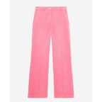 The Kooples - Pantalon En Velours - Rose - Femme