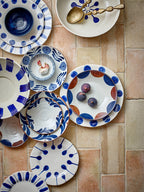 Camellia - Assiette Creuse - Bleu - Porcelaine