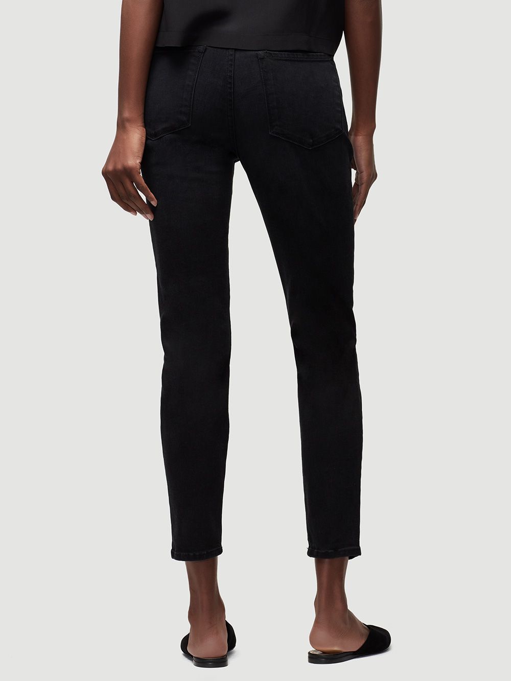 Pantalon Ali High Rise Cigarette - Noir