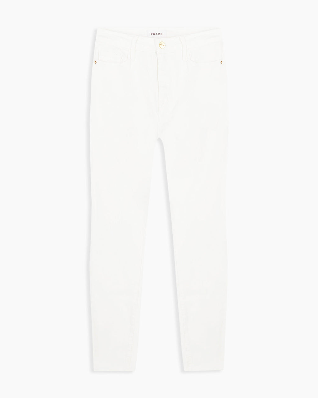 Pantalon Ali High Rise Cigarette - Blanc