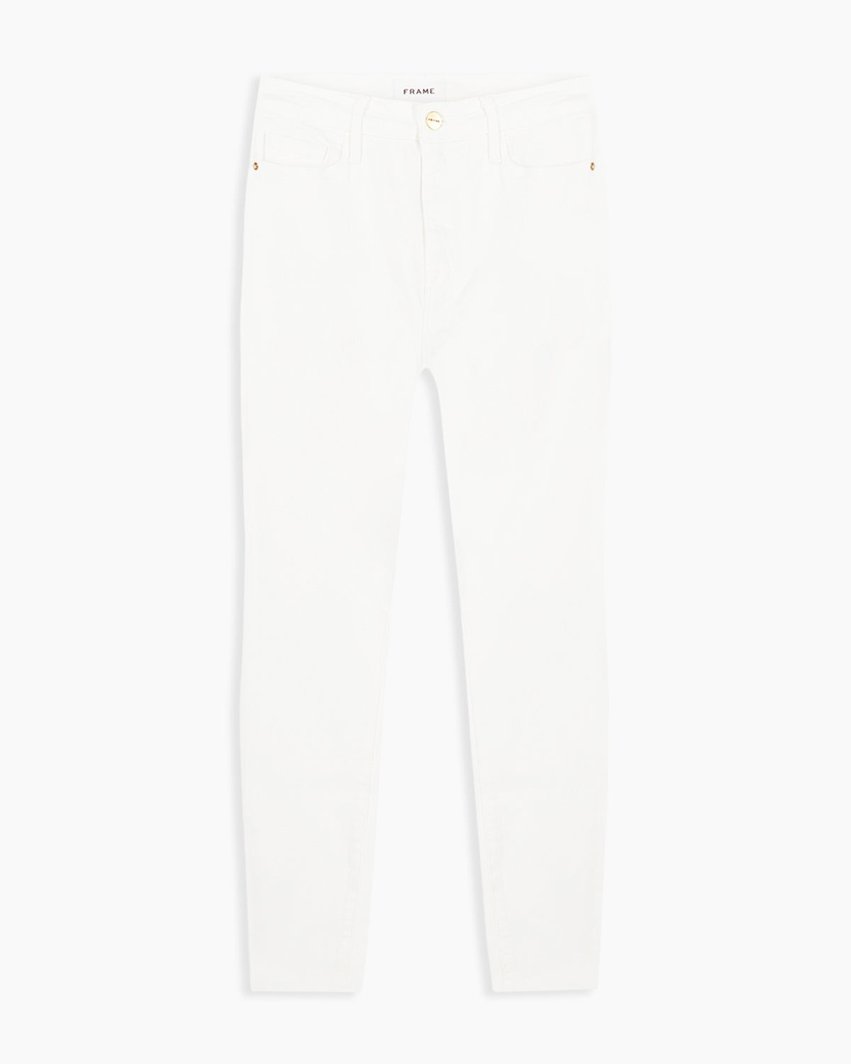 Pantalon Ali High Rise Cigarette - Blanc