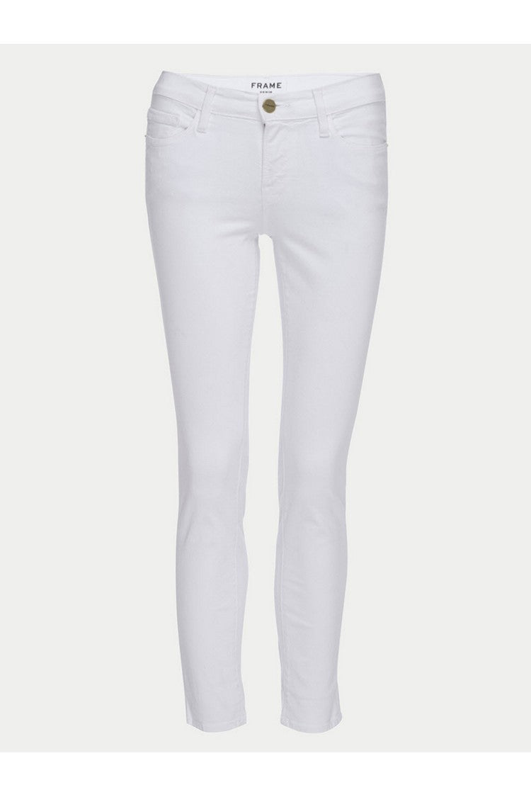 Pantalon Le Color Crop Jean - Blanc