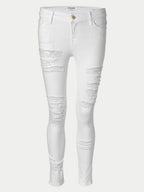 Pantalon Le Color Ripped Jean - Blanc