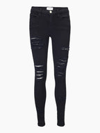 Pantalon Le Color Ripped Jean - Film Noir
