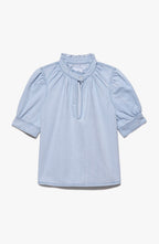 Top Deep V Ruffle Collar - Thrill