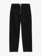 Pantalon Le High N Tight Straight Exposed Zip - Film Noir
