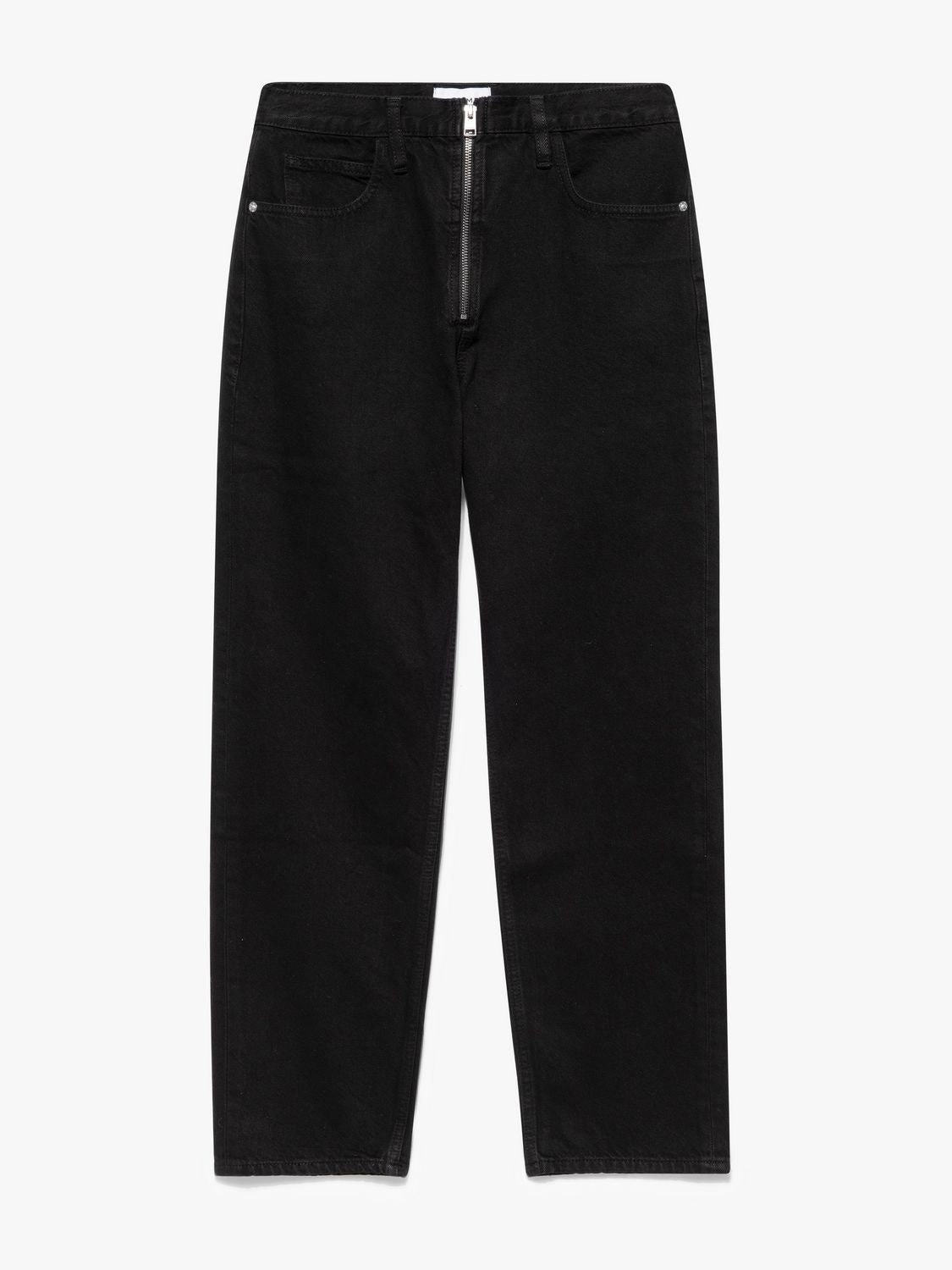 Pantalon Le High N Tight Straight Exposed Zip - Film Noir