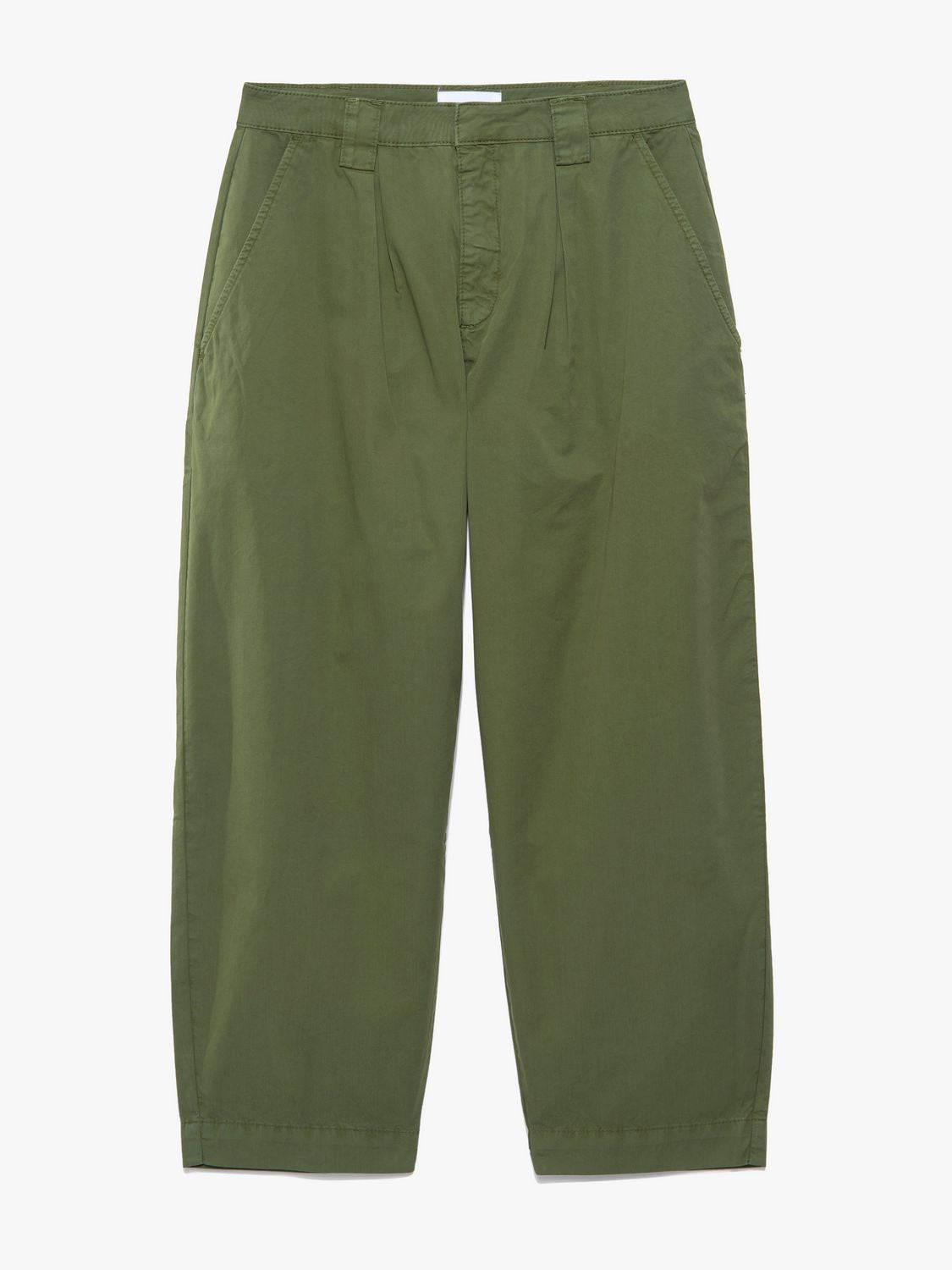 Pantalon Fluid Twill Pleated - Palm