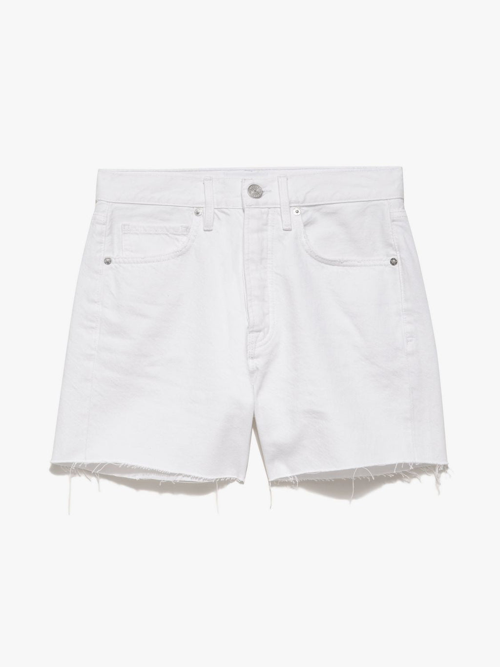 Short High Rise Vintage Raw After - Rumpled Blanc Grind