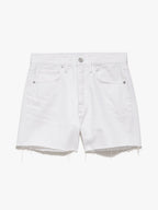 Short High Rise Vintage Raw After - Rumpled Blanc Grind