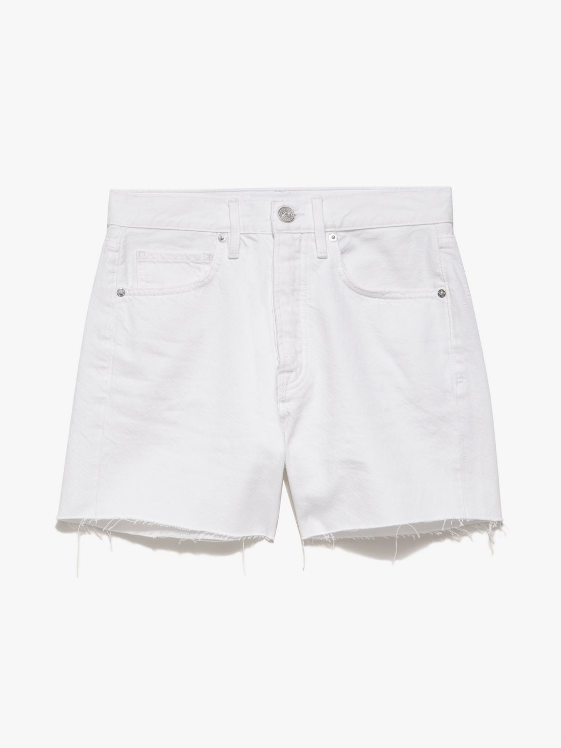 Short High Rise Vintage Raw After - Rumpled Blanc Grind