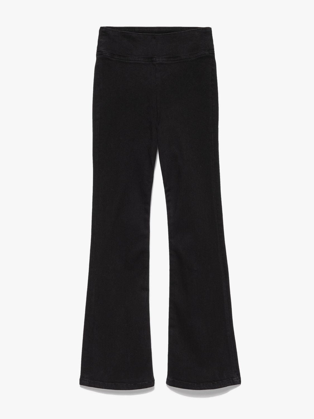 Pantalon Jetset Crop Mini Boot - Sheen Noir