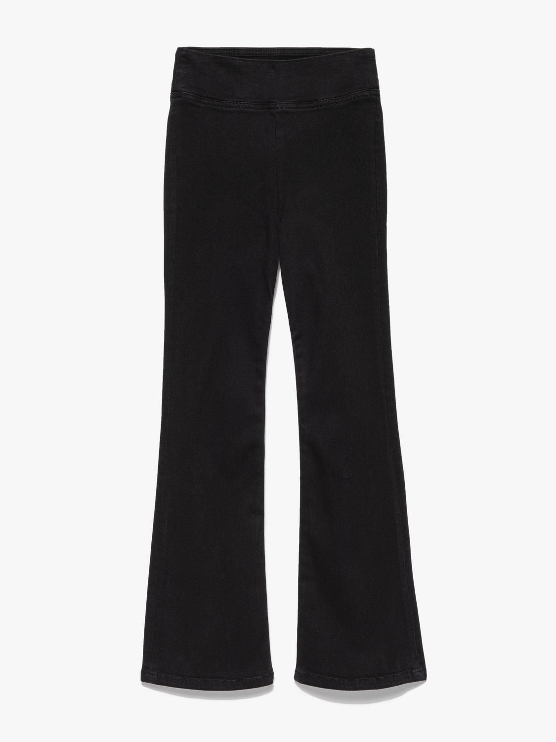 Pantalon Jetset Crop Mini Boot - Sheen Noir
