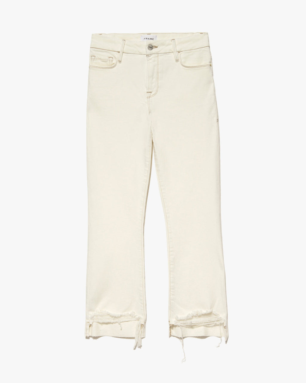 Pantalon Le Crop Mini Boot Chew Hem - Au Natural Chew
