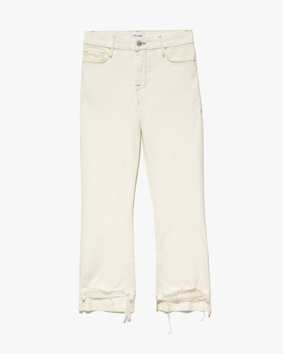 Pantalon Le Crop Mini Boot Chew Hem - Au Natural Chew