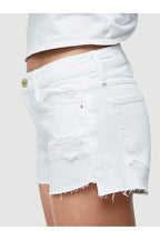Short Le Cutoff Tulip Hem - Blanc Rookley
