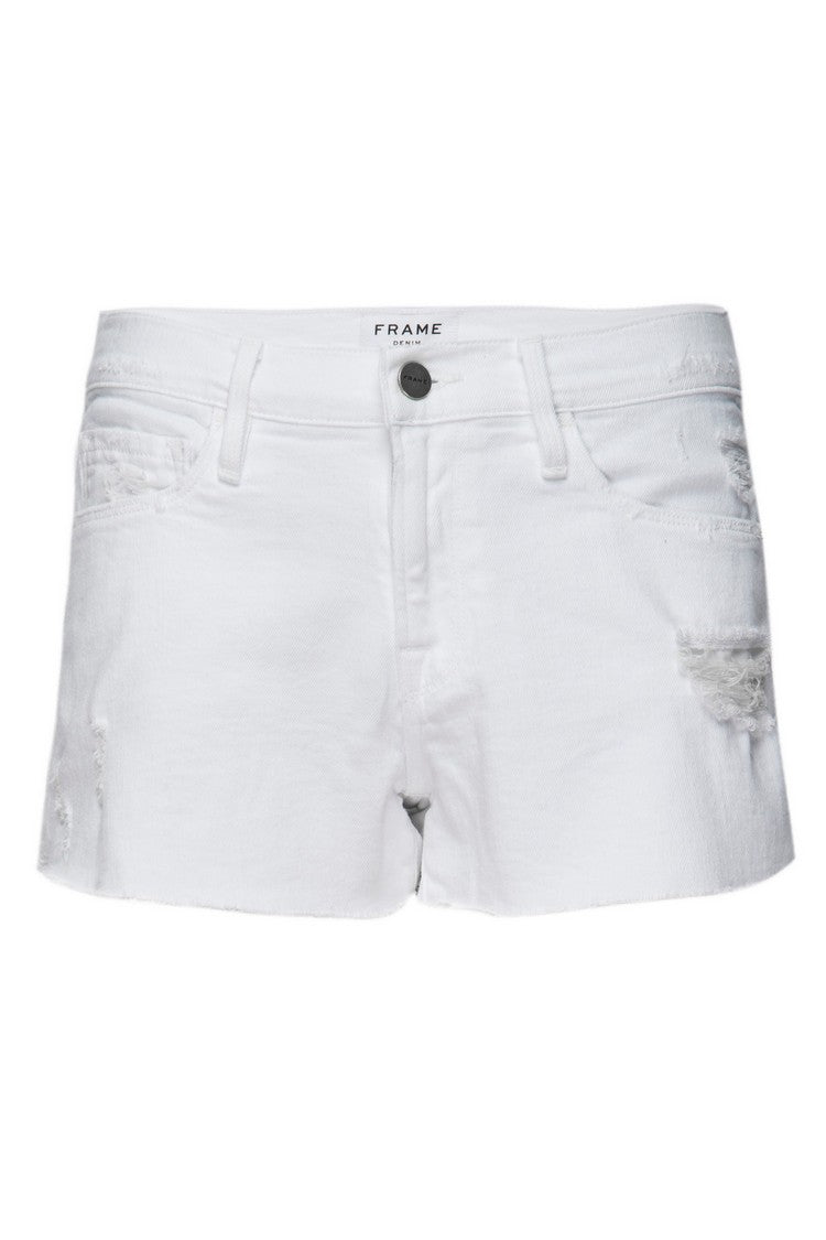 Short Le Cutoff Tulip Hem - Blanc Rookley