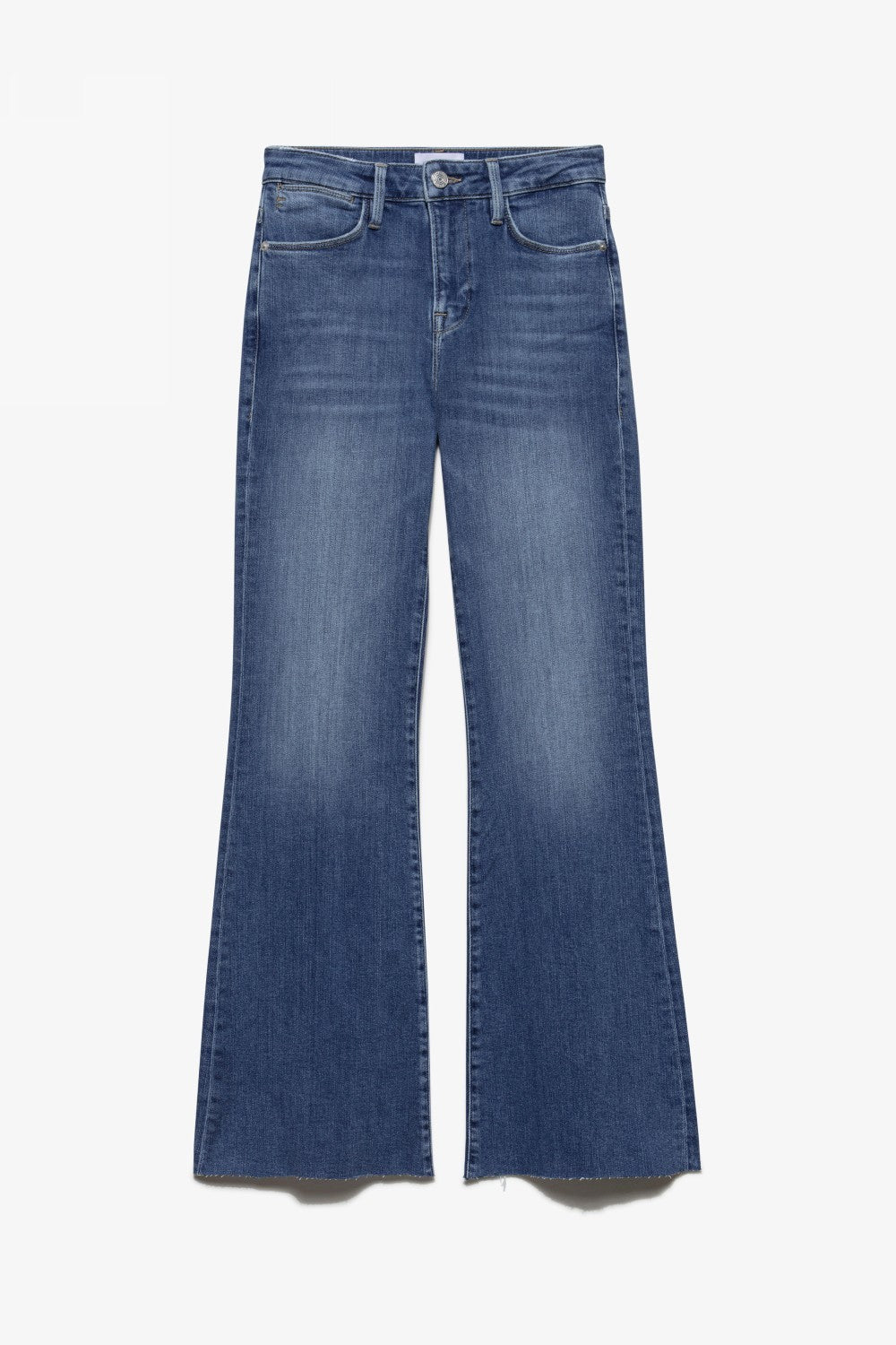 Pantalon Le Easy Flare Raw Fray - Drizzle