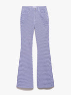 Pantalon Le High Flare - Blue Stripe