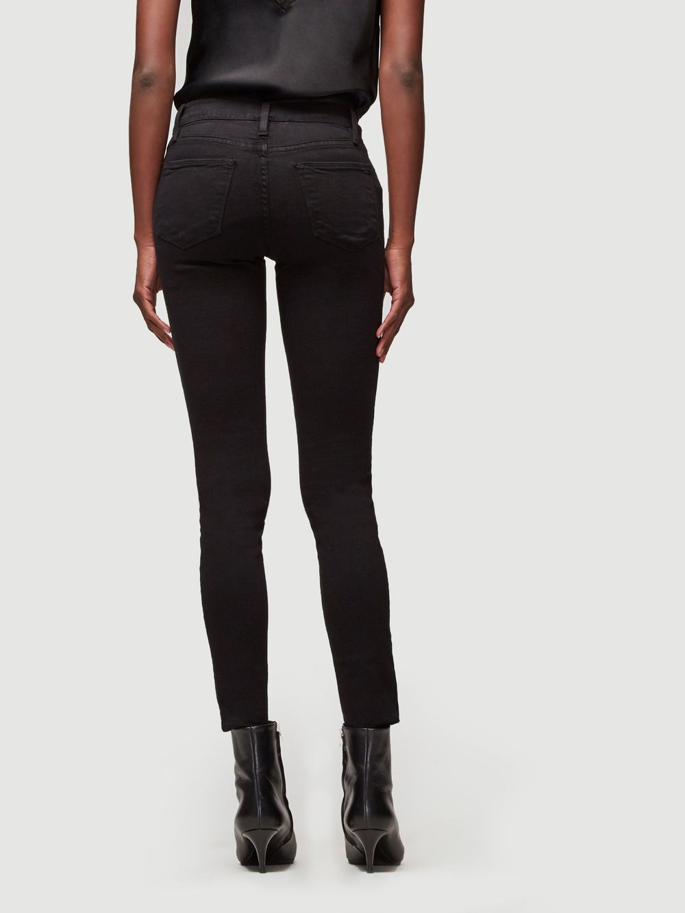 Pantalon Le High Skinny - Film Noir