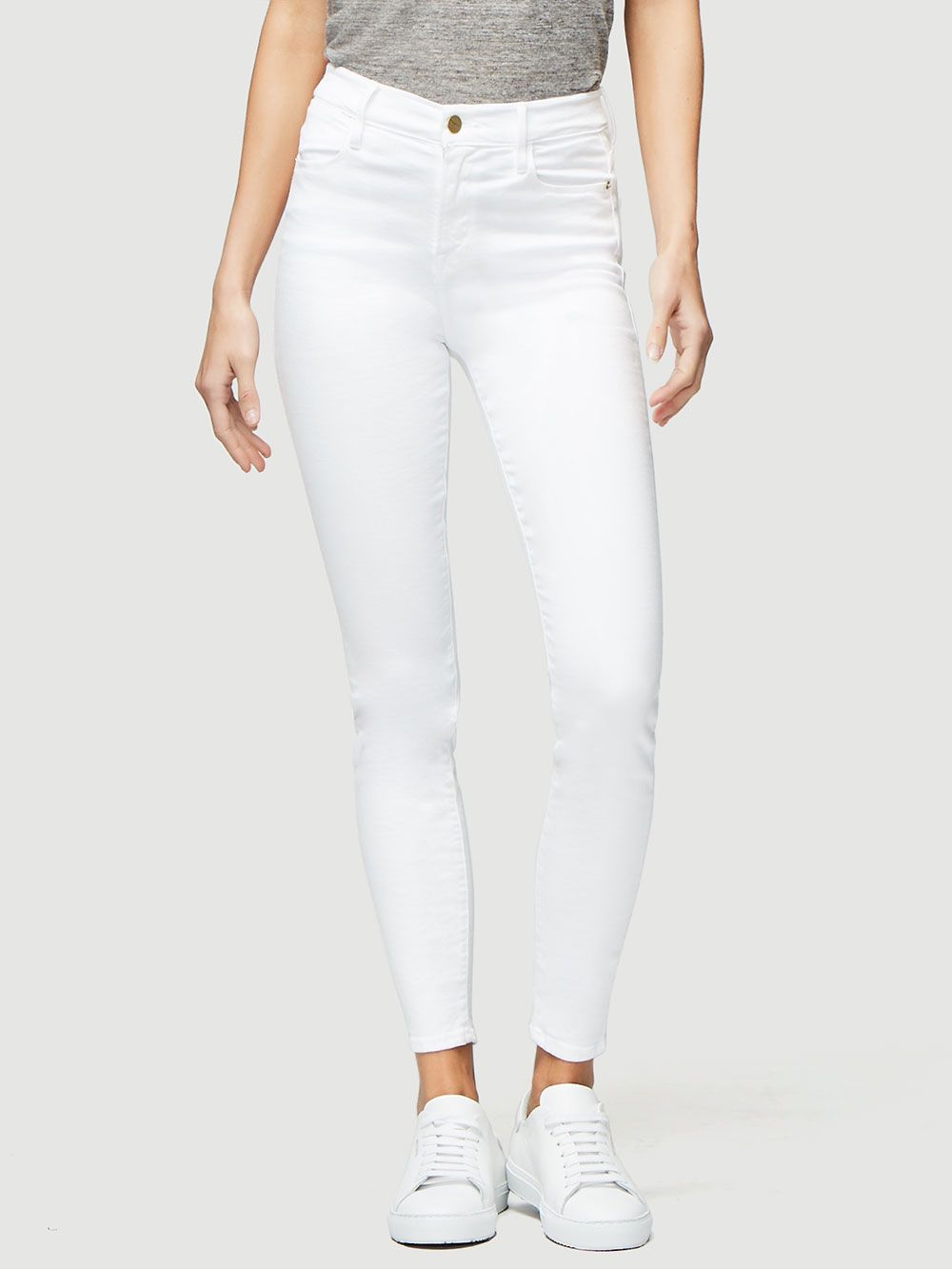Pantalon Le High Skinny - Blanc