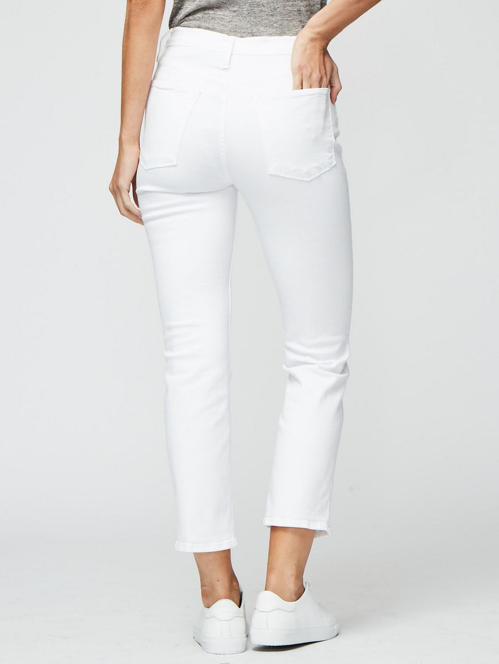 Pantalon Le High Straight Jean - Blanc