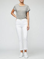 Pantalon Le High Straight Jean - Blanc