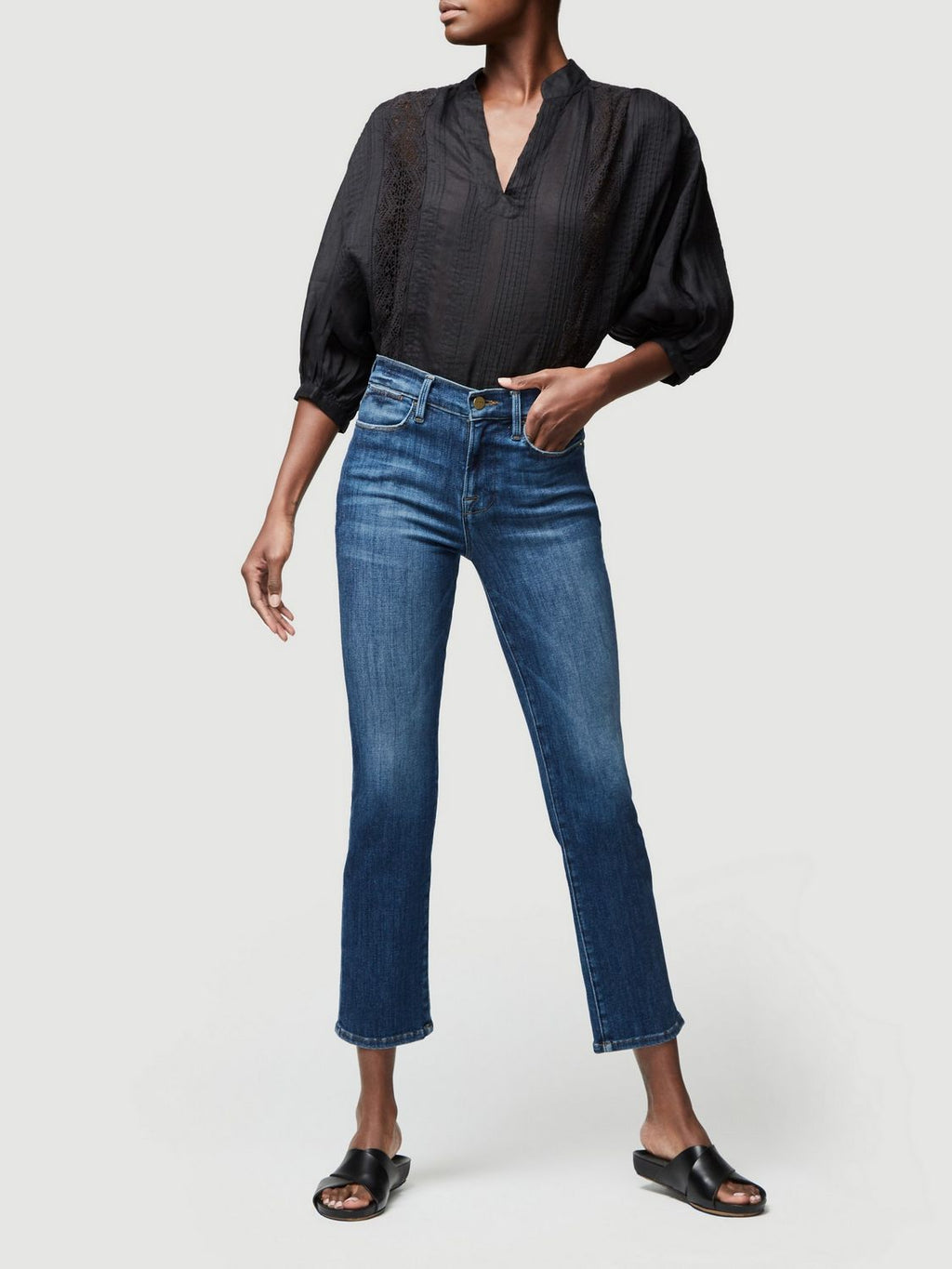 Pantalon Le High Straight - Bestia