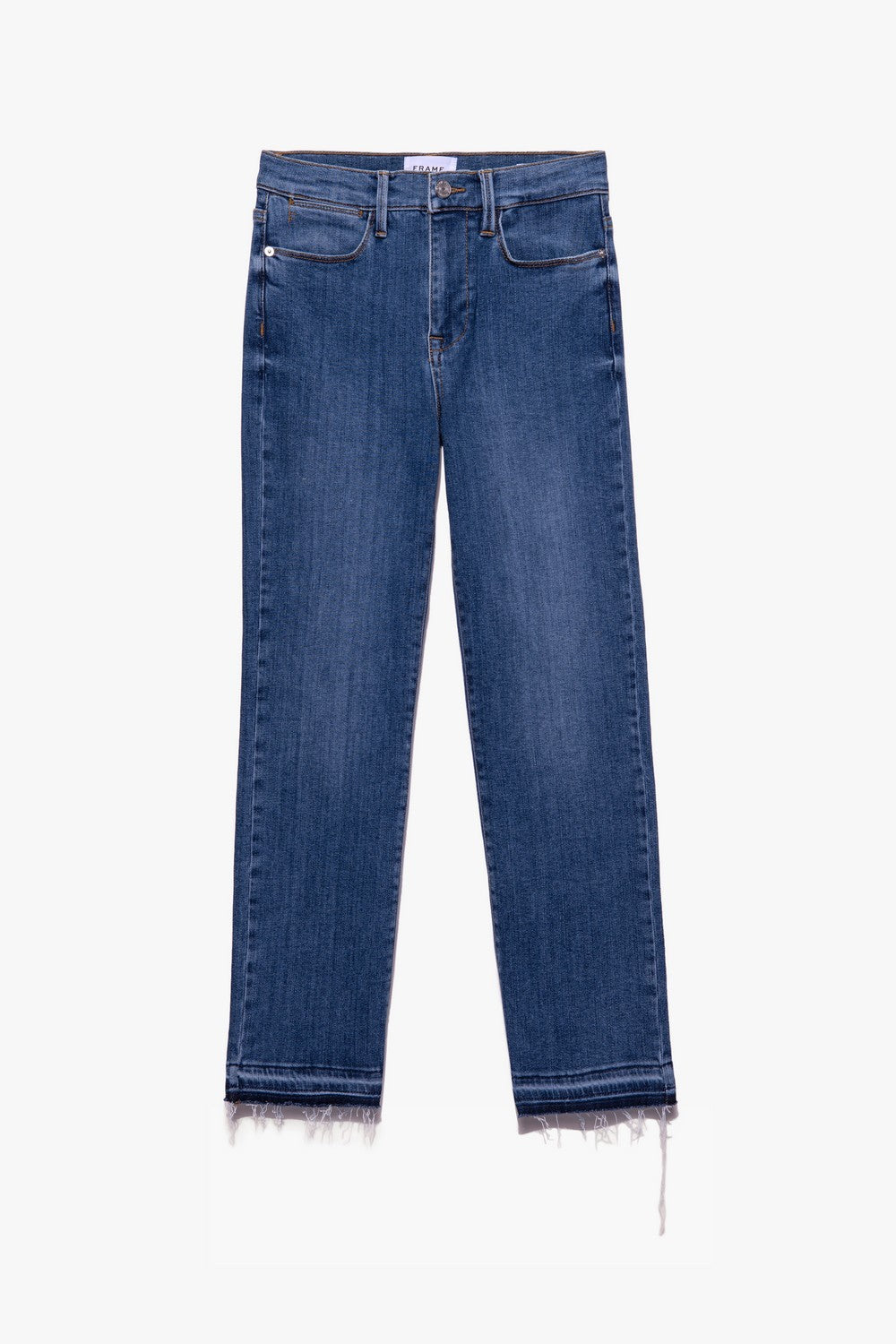 Pantalon Le High Straight Released Hem Fray - Samson
